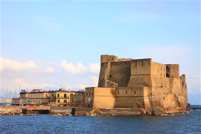 Italien Kampanien Neapel Castel dell'Ovo